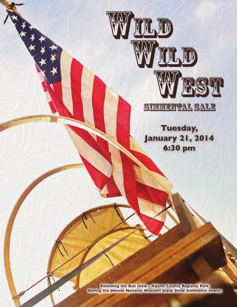2014 Wild West Simmental Sale
