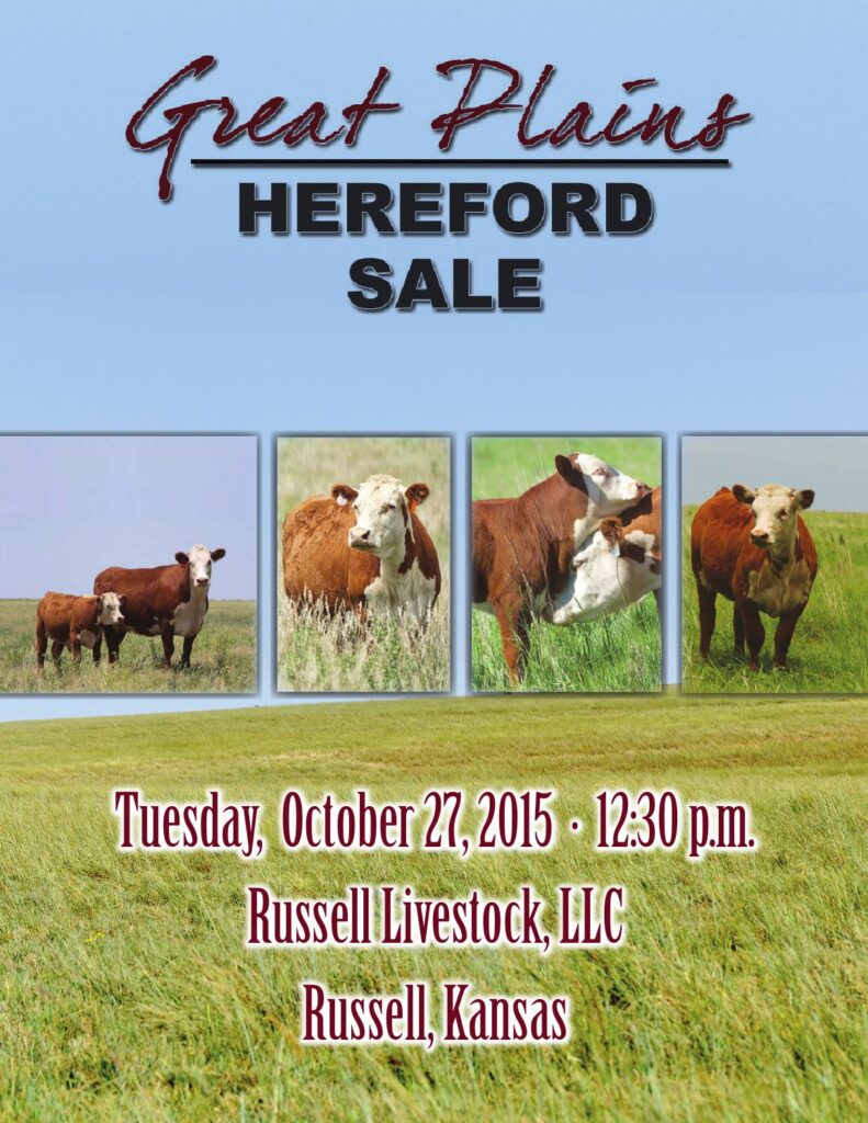 2015 Great Plains Hereford Sale