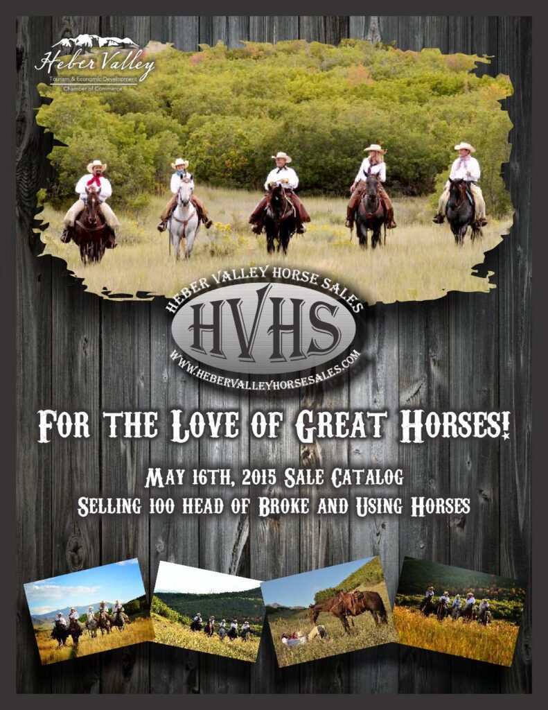 2015 Heber Valley Horse Sale