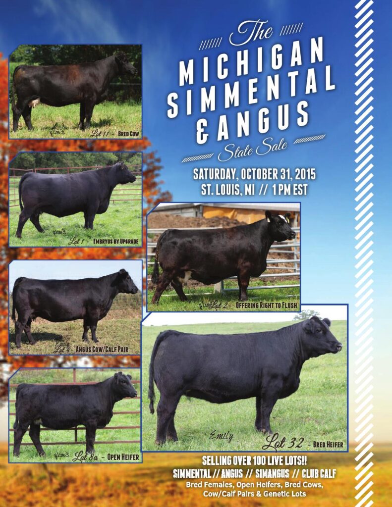 2015 Michigan Simmental & Angus State Sale