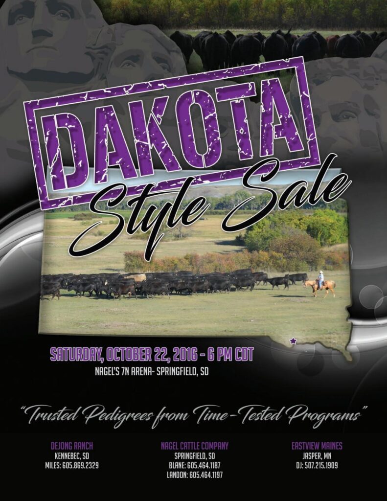 2016 Dakota Style Sale