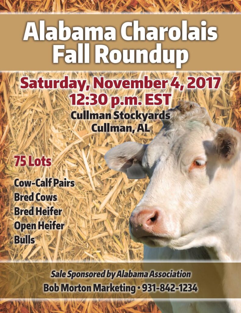 2017 Alabama Charolais Fall Roundup Sale