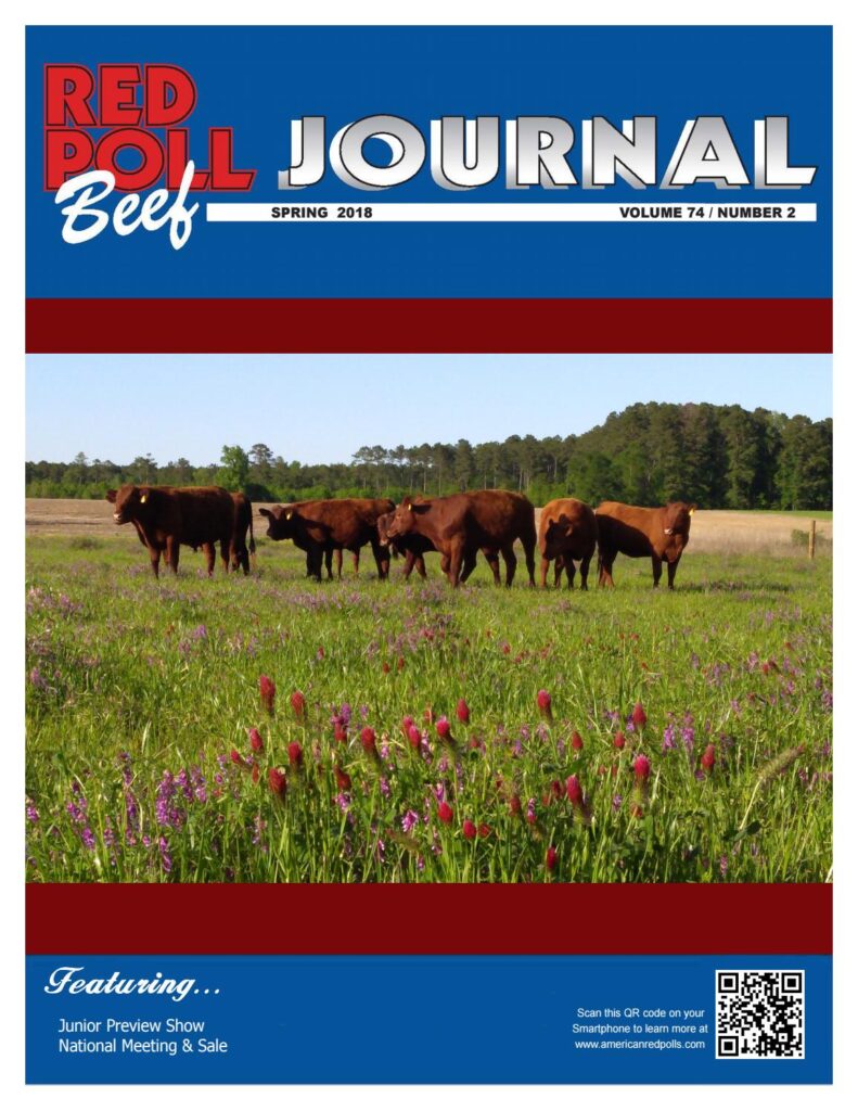 2018 American Red Poll Assoc. Spring Journal