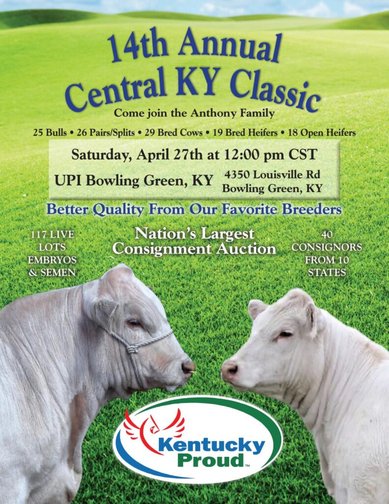 2019 Central Kentucky Charolais Classic Sale
