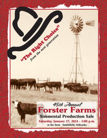45th Annual Forster Farms Simmental Production Sale