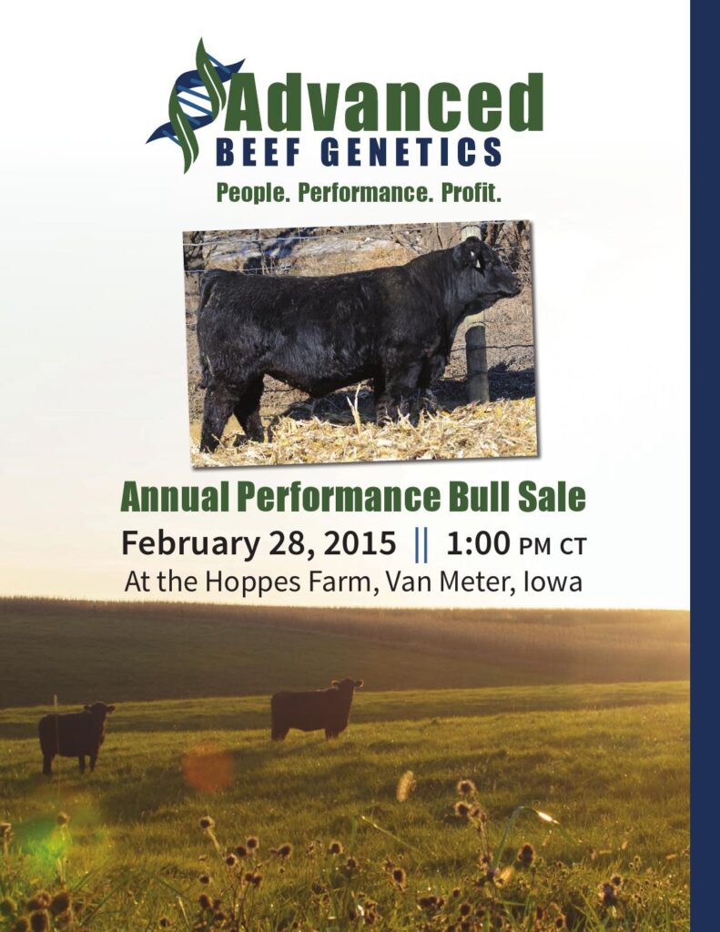 Advanced Beef Genetics - 2015 Performance Bull Sale