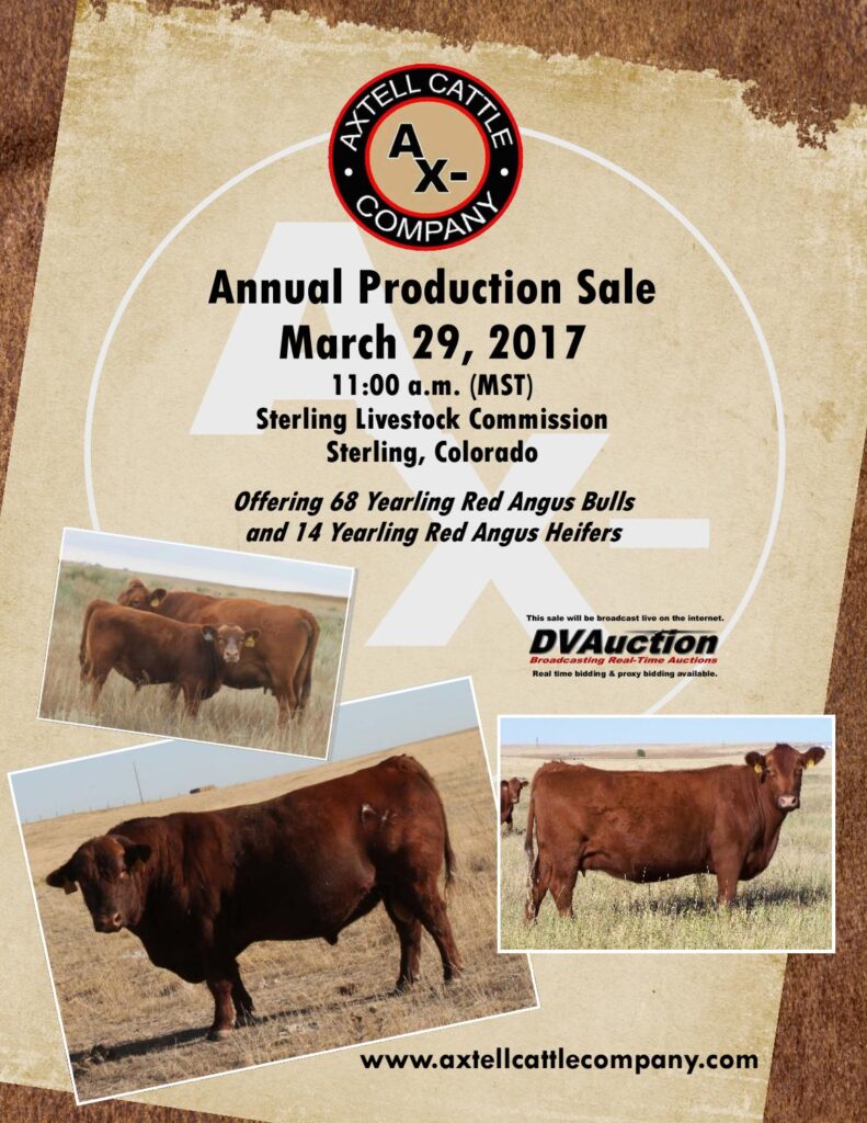 Axtell Cattle Company - 2017 Production Sale