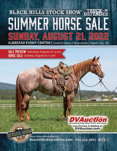 BHSS - 2022 Summer Horse Sale