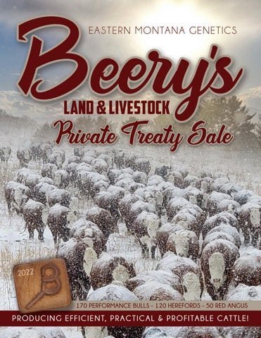 Beery's Land and Livestock Co. - 2022 Spring Sale