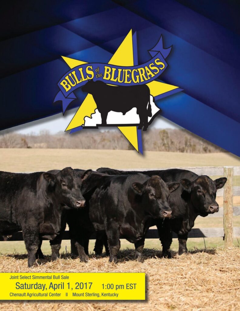 Bulls of the Bluegrass - 2017 Joint Select Bull Sale