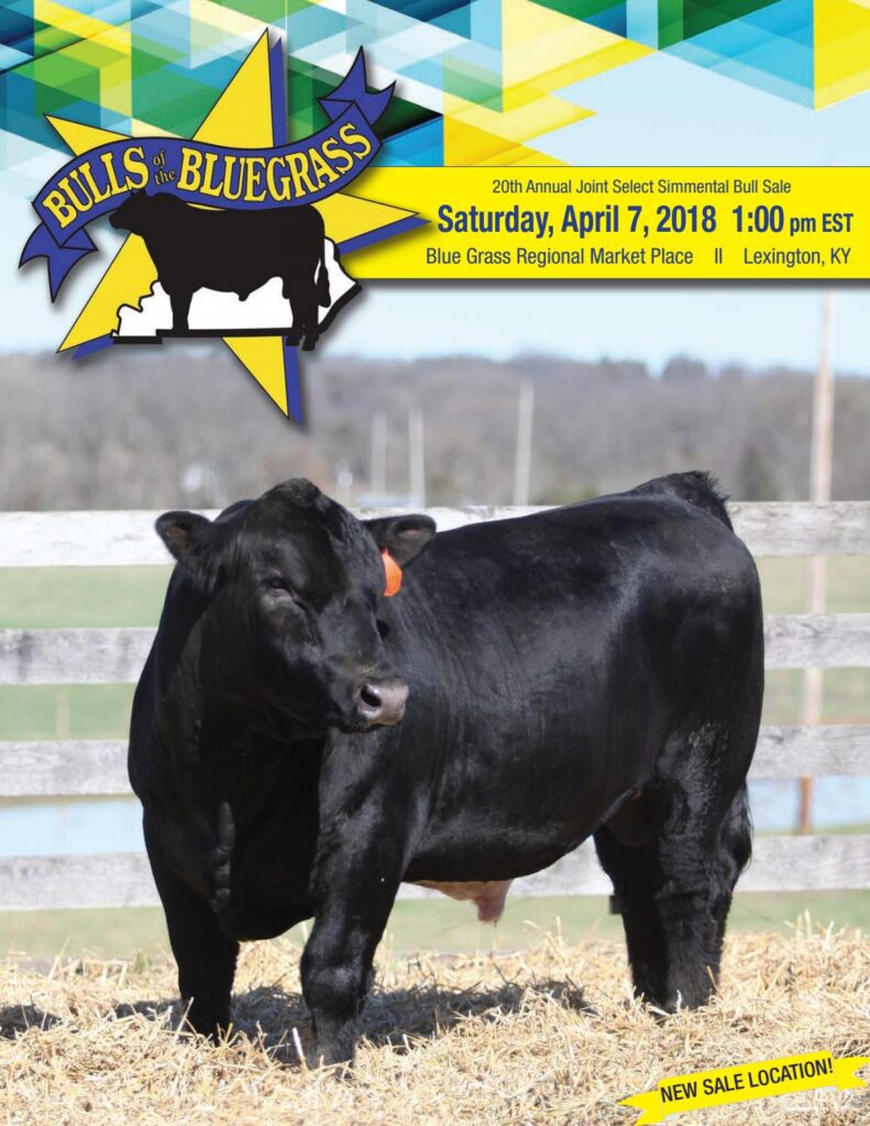 Bulls of the Bluegrass - 2018 Joint Select Bull Sale