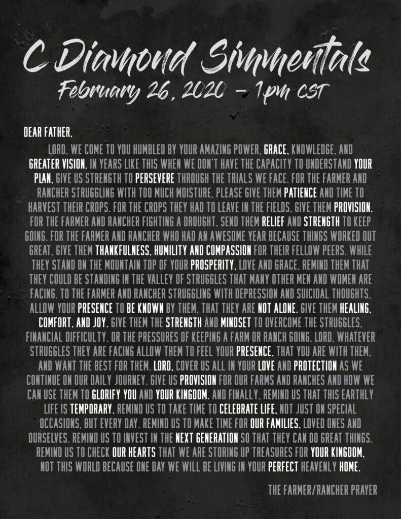 C Diamond Simmentals - 2020 Sale