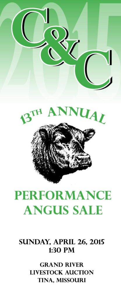 C and C - 13th Annual Performance Angus Sale