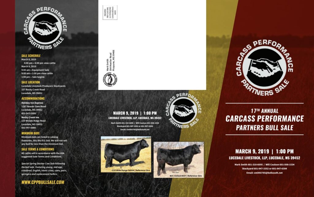 Carcass Performance Partners - 2019 Sale Mailer