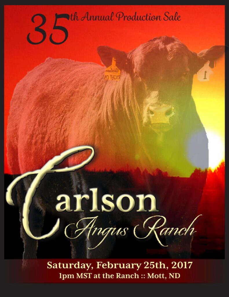 Carlson Angus Ranch - 35th Annual Production Sale