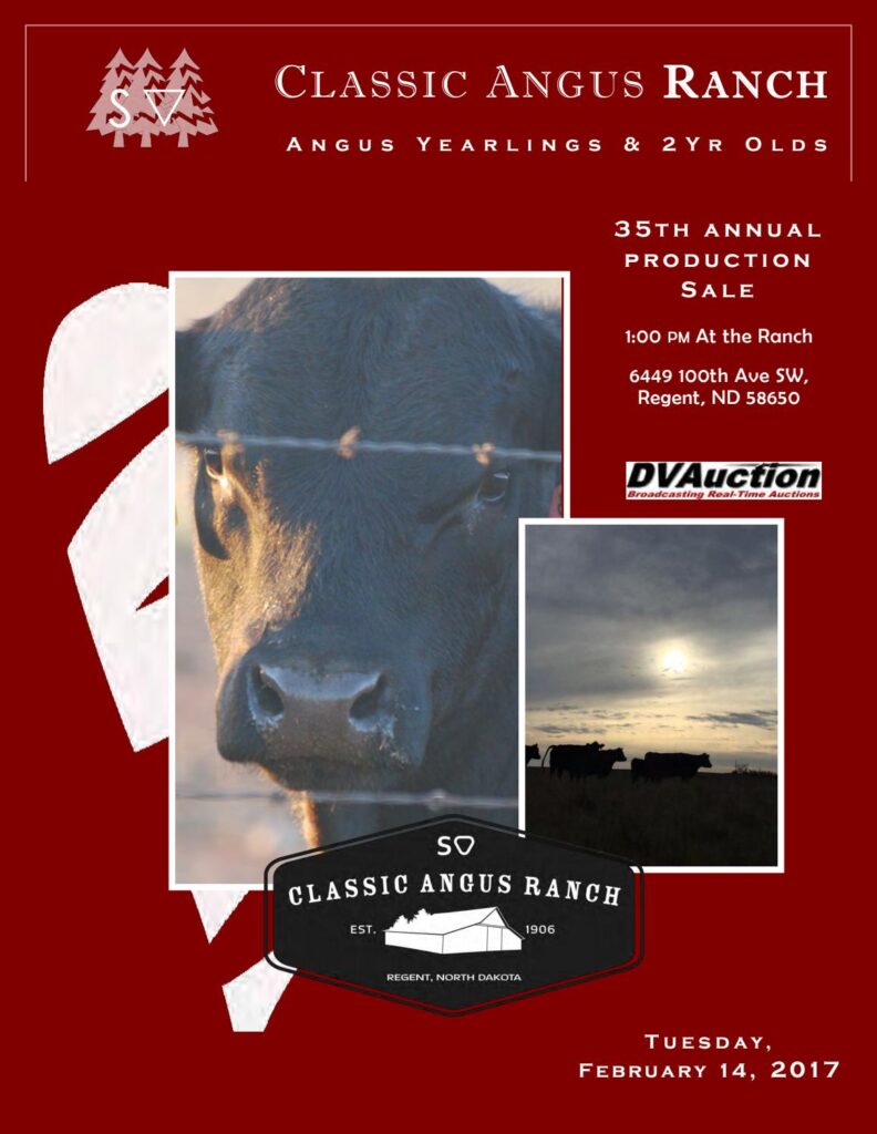 Classic Angus Ranch - 2017 Production Sale