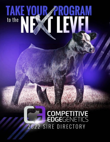 Competitive Edge Genetics - 2022 Spring Sire Directory