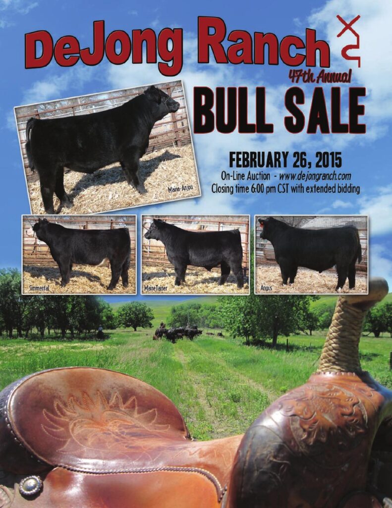 DeJong Ranch - 47th Annual Bull Sale