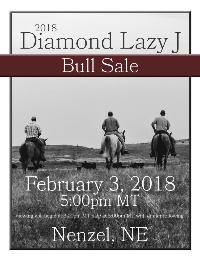 Diamond Lazy J ranch - 2018 Bull Sale