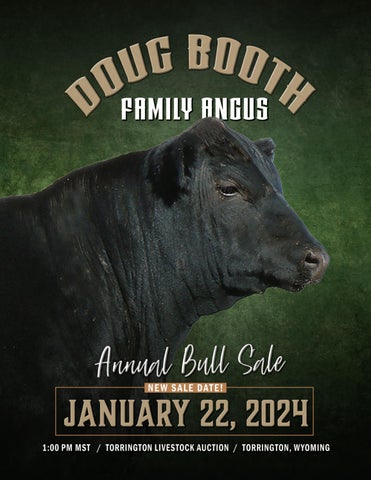 Doug Booth Family Angus Annual Bull Sale