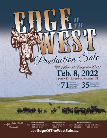 Edge of the West - 2022 Spring Sale