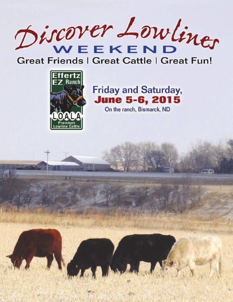 Effertz EZ Ranch - 2015 Discover Lowlines Weekend