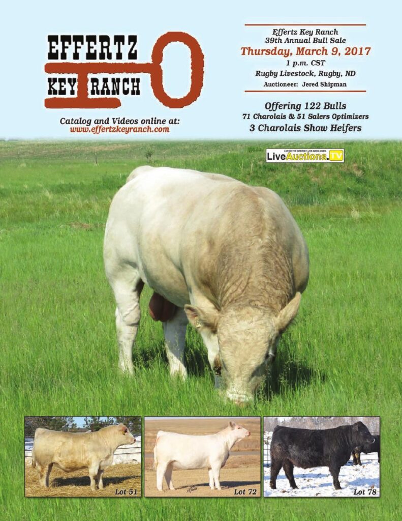Effertz Key Ranch - 39th Annual Bull Sale
