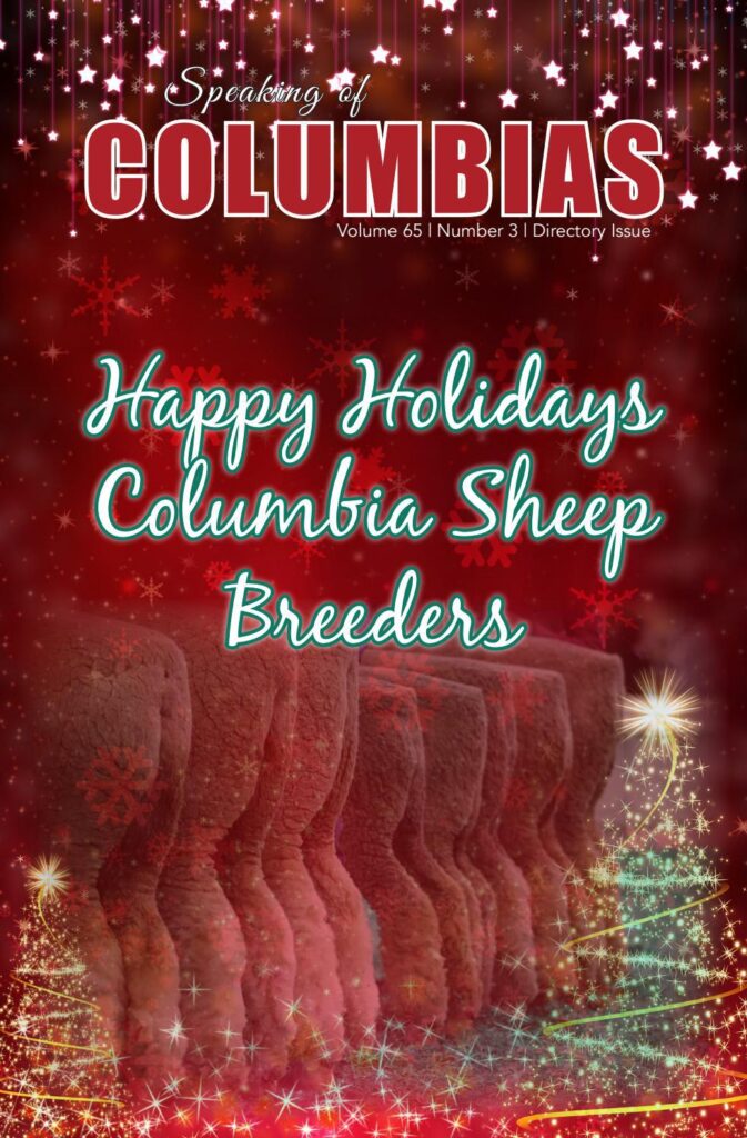 Emily Adock Design - 2021 Speaking of Columbias Winter Issue