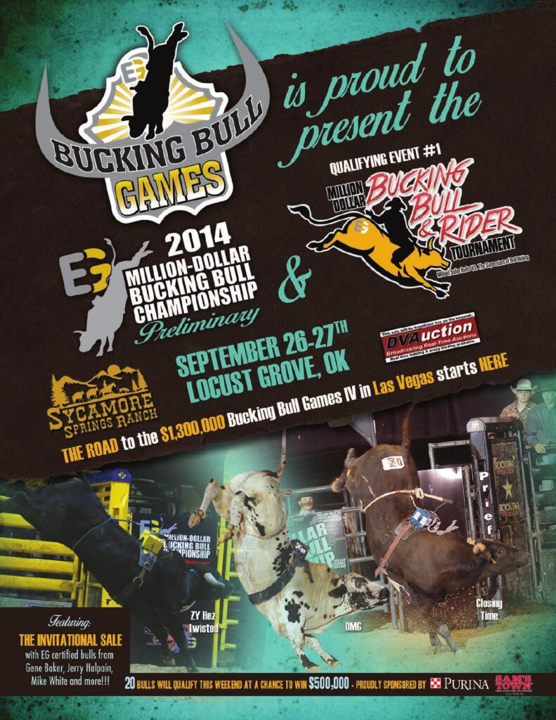 Exclusive Genetics - 2014 Million Dollar Bucking Bull Championships