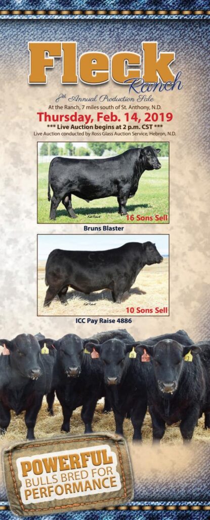 Fleck Ranch - 2019 Sale