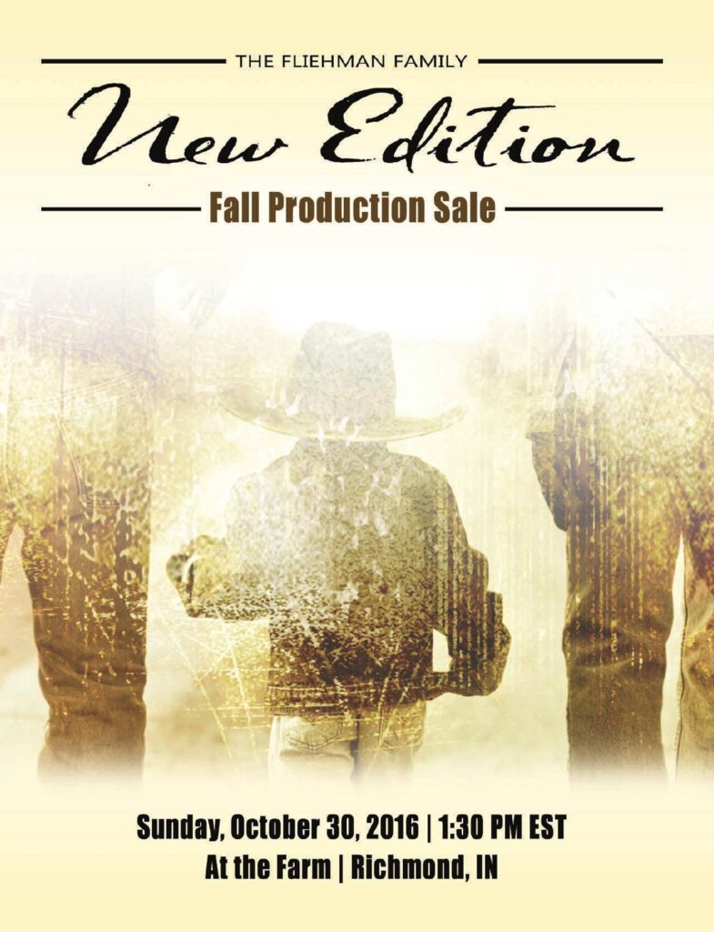 Fliehman Family Cattle Co - 2016 New Edition Fall Production Sale