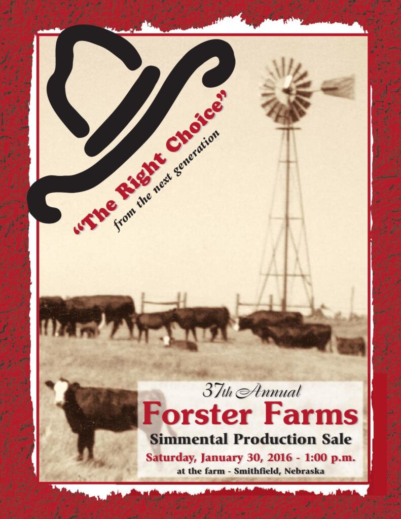 Forster Farms - 2016 Simmental Production Sale