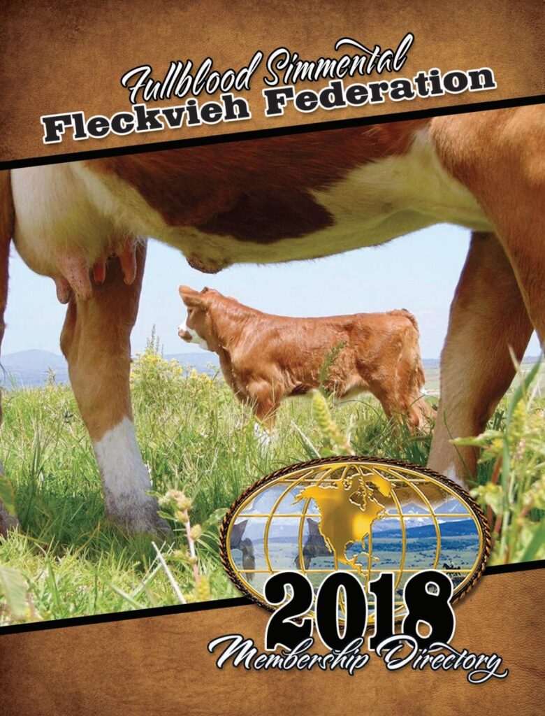 Fullblood Simmental Fleckvieh Federation - 2018 Membership Directory