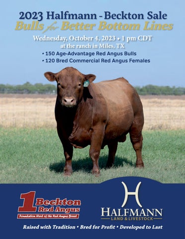 Halfmann Land & Livestock - 2023 Fall Sale