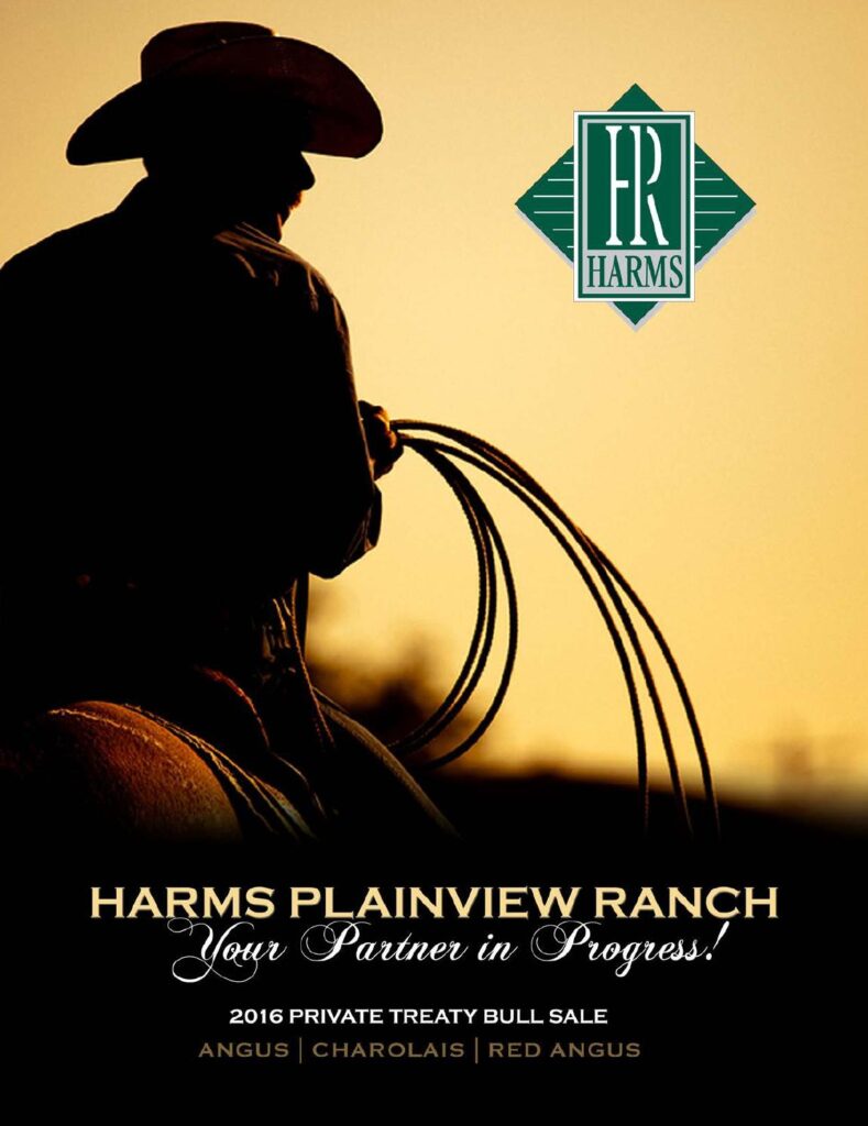 Harms Plainview Ranch - 2016 Private Treaty Bull Sale