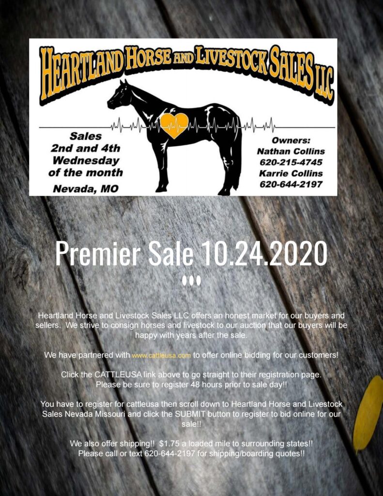 Heartland - 2020 Fall Sale