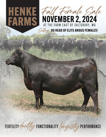 Henke Farms Fall Female Sale