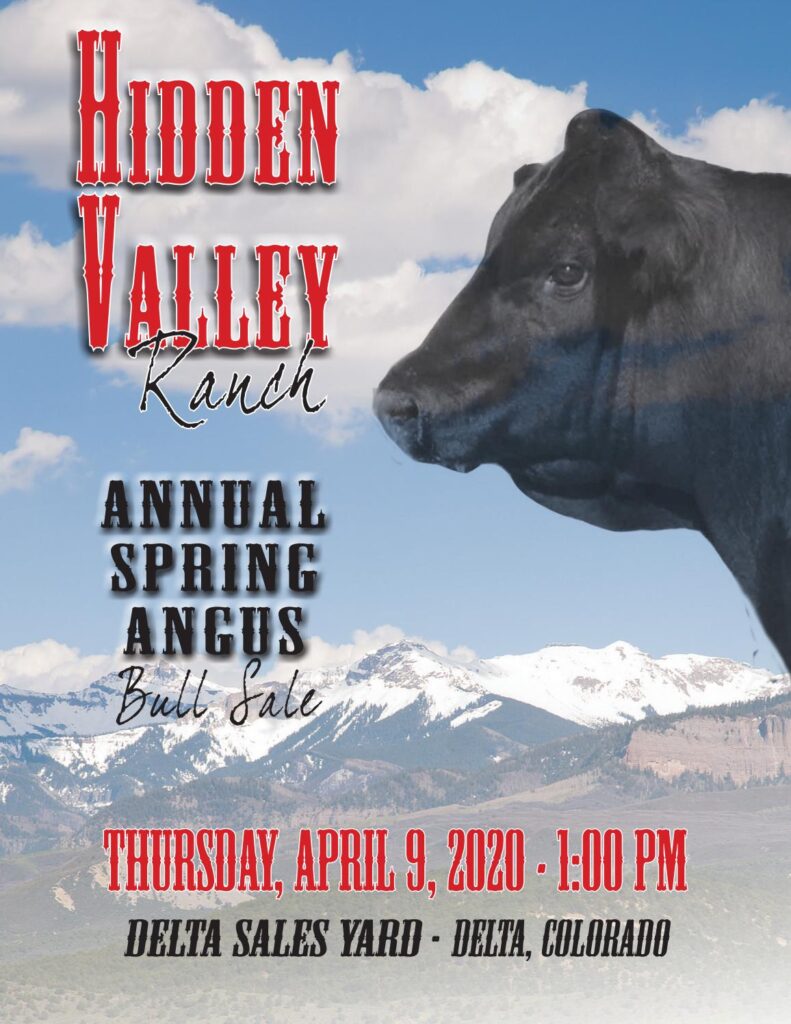 Hidden Valley Ranch - 2020 Bull Sale