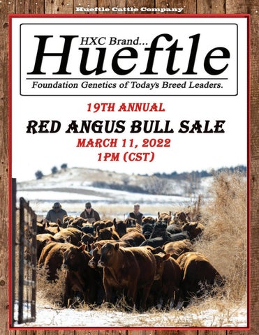 Hueftle Cattle Company - 2022 Spring Sale