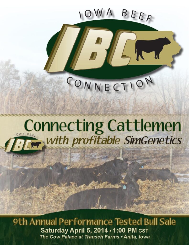Iowa Beef Connection - 9th Annual Performance Tested Bull Sale