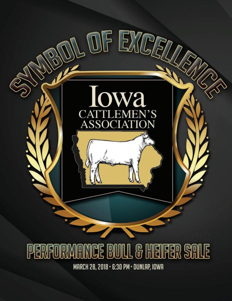 Iowa Cattlemen's Assoc. March 28th 2018 Performance Bull & Heifer Sale