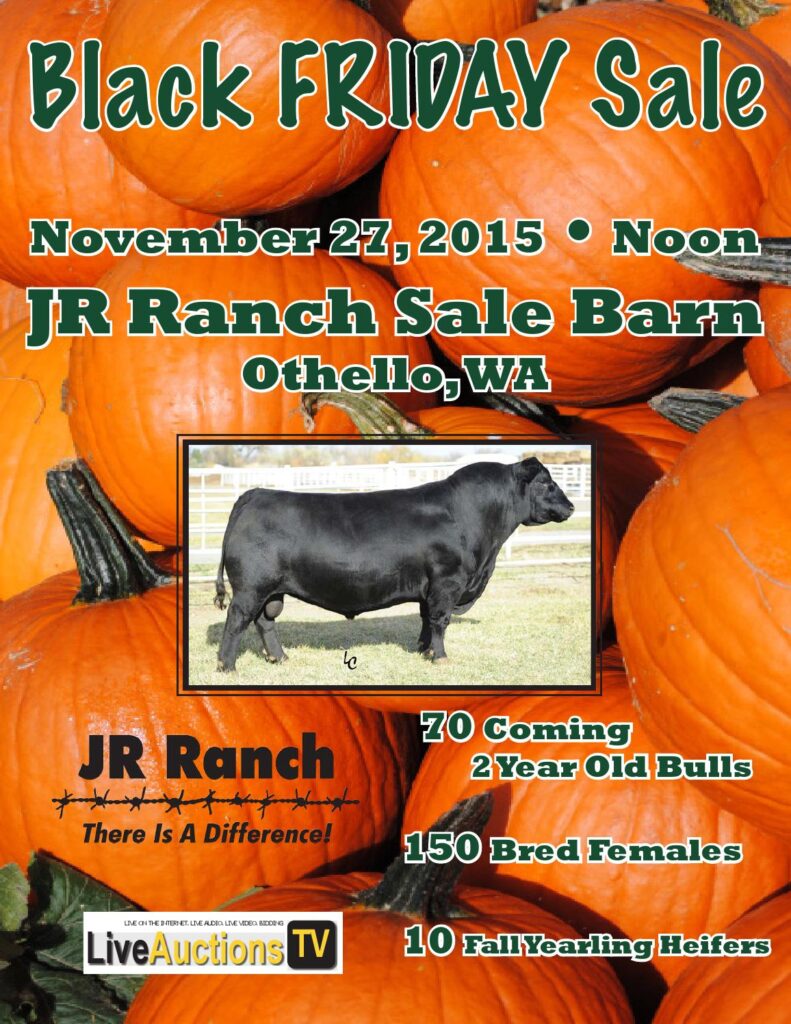 JR Ranch - 2015 Black Friday Sale