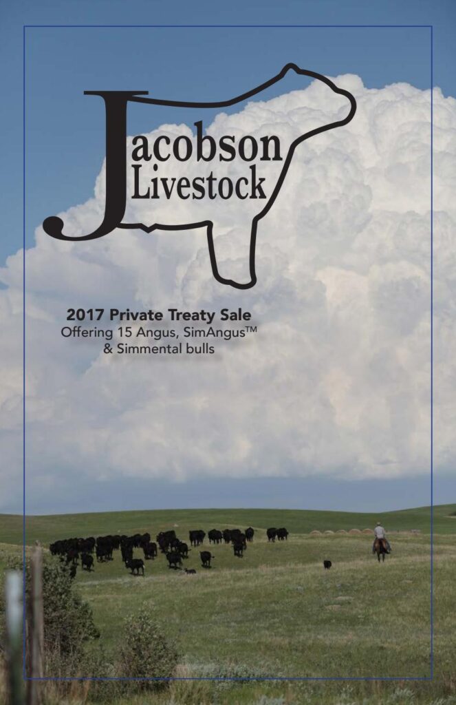 Jacobson Livestock - 2017 Private Treaty Sale