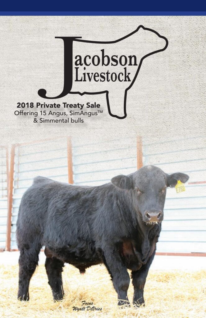 Jacobson Livestock - 2018 Private Treaty Sale