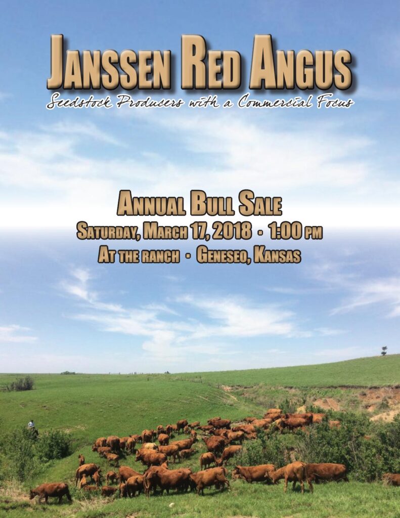 Janssen Red Angus - 2018 Bull Sale