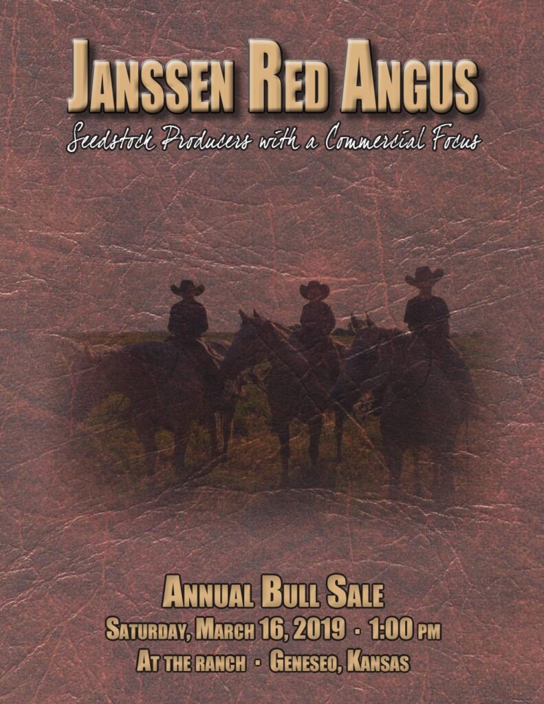 Janssen Red Angus - 2019 Bull Sale