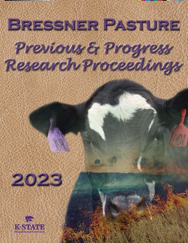 K-State Research & Extension - Bressner Pasture Book