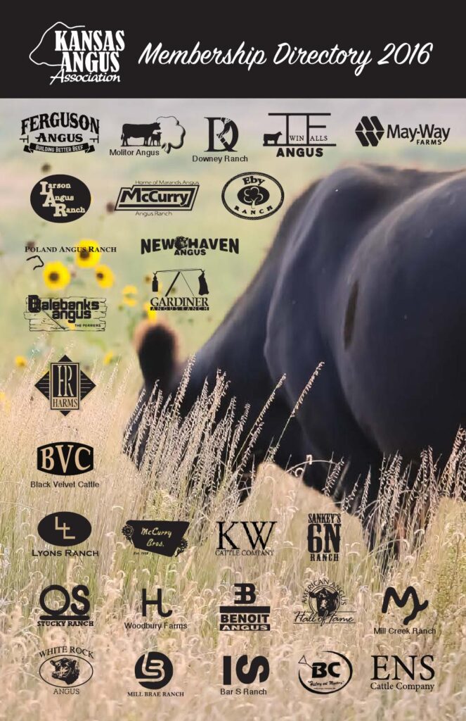 Kansas Angus Association - 2016 Membership Directory