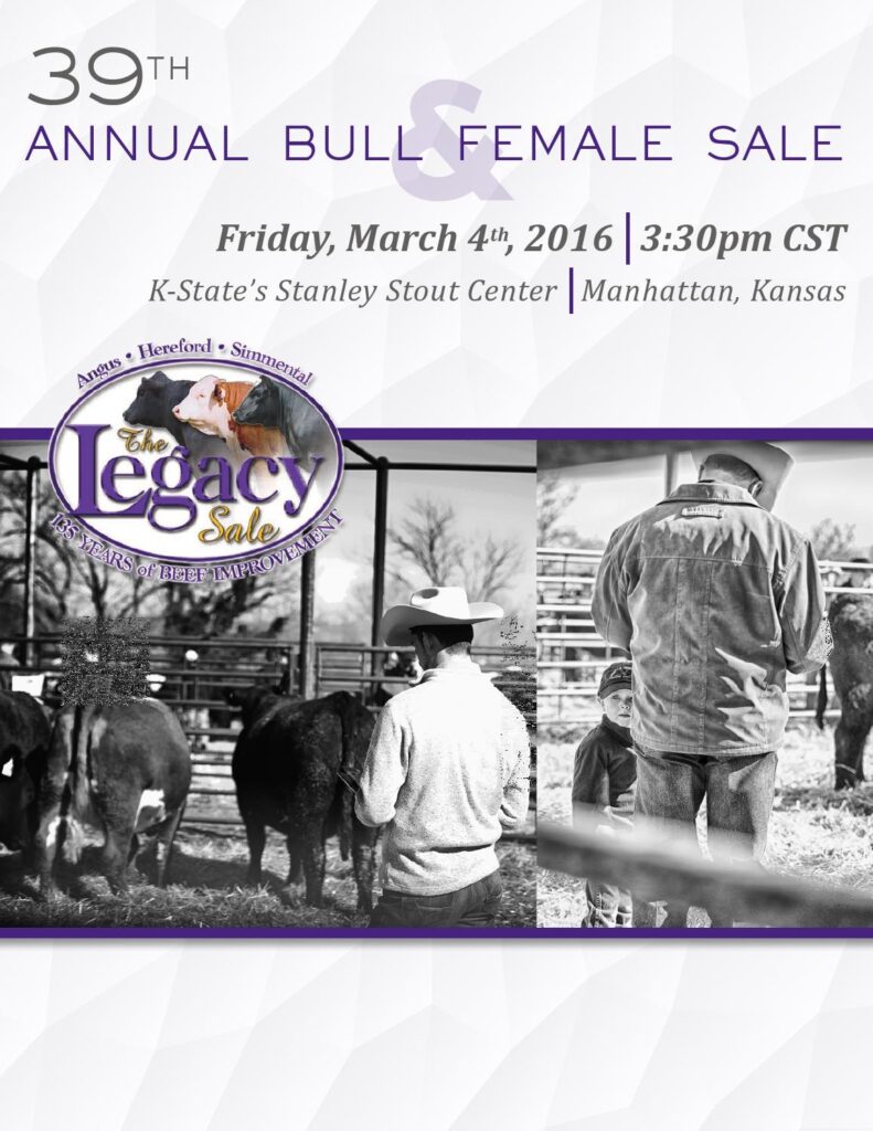 Kansas State Universtiy - 39th Annual Bull & Female Sale