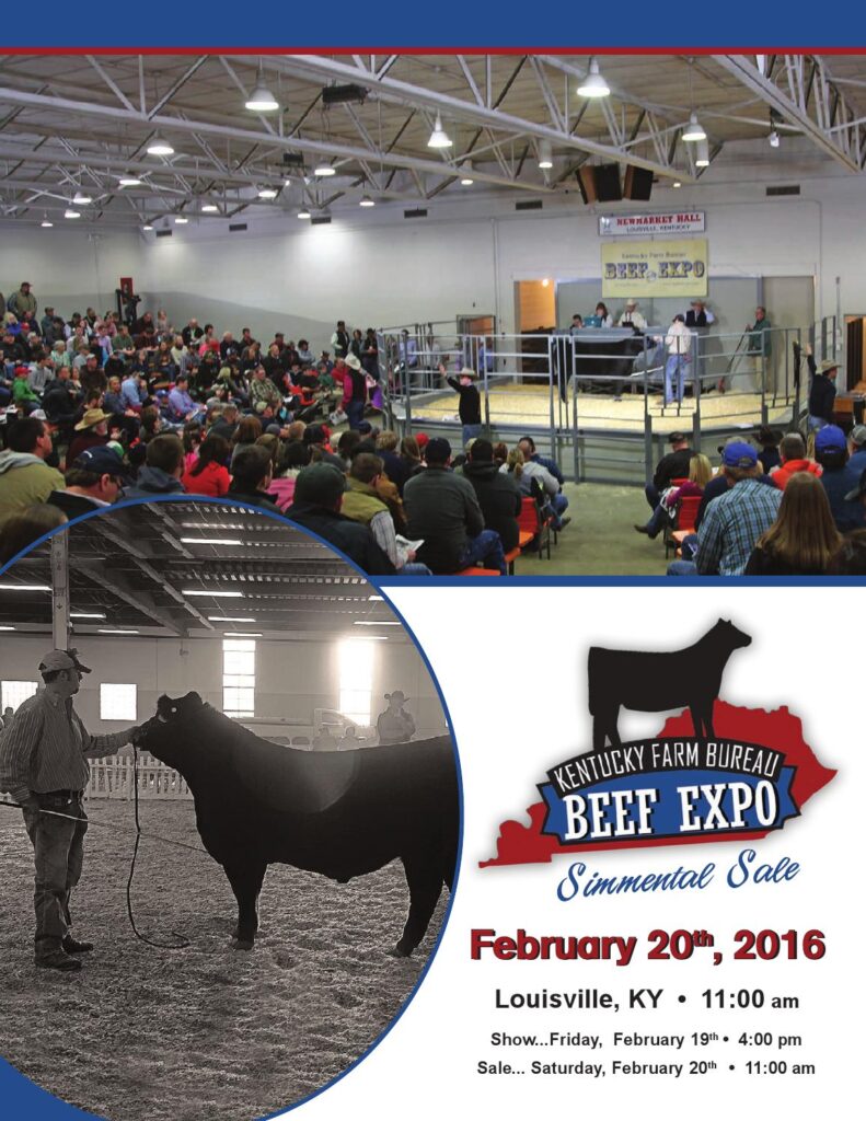 Kentucky Beef Expo - 2016 Simmental Sale